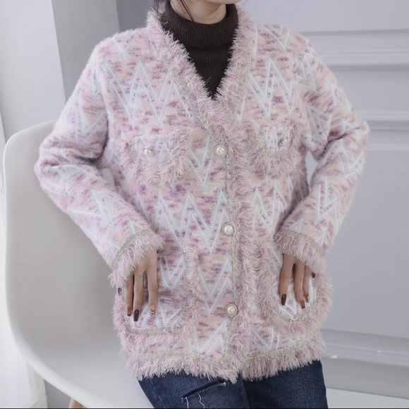 35 POSH LIVE DESIGNER PARISIAN FASHION COCO STYLE JACKET - Picture 7 of 7